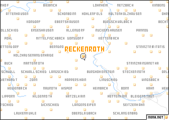 map of Reckenroth