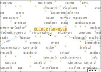 map of Reckertshausen