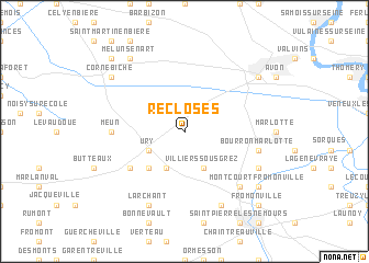 map of Recloses