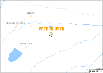 map of Reconquista