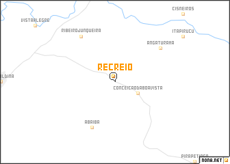 map of Recreio