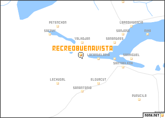 map of Recreo Buena Vista