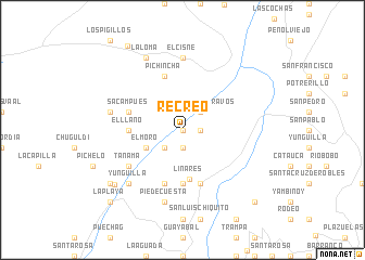 map of Recreo