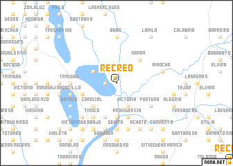 map of Recreo