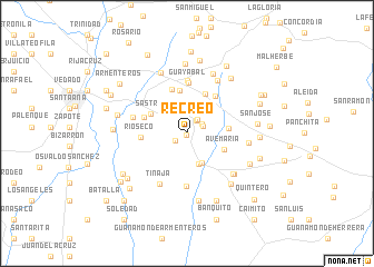 map of Recreo