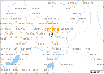 map of Recreo