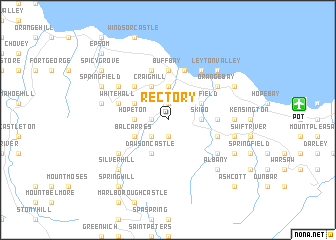 map of Rectory