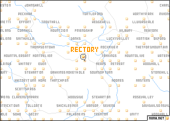 map of Rectory