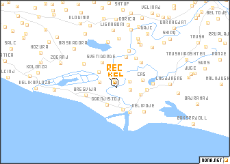 map of Reč