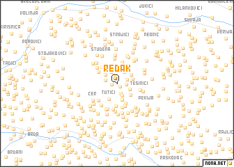 map of Redak