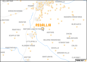 map of Redallia