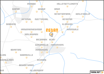 map of Redan