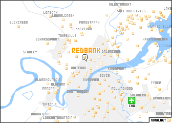 map of Red Bank