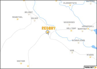 map of Red Bay