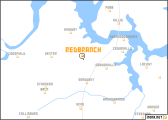 map of Red Branch