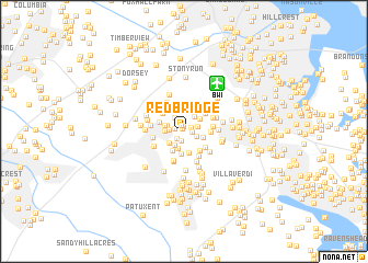 map of Redbridge