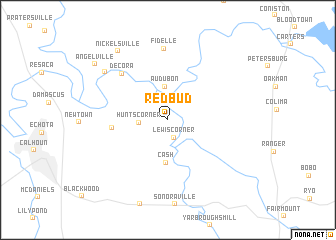 map of Redbud