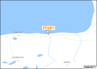 map of Redby