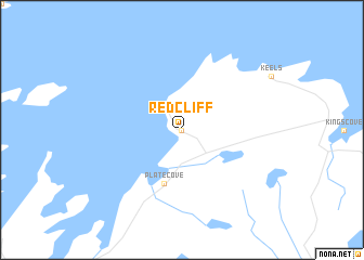 map of Red Cliff