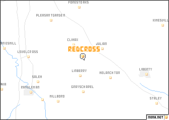 map of Redcross