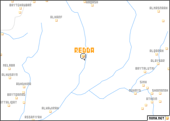map of Redda