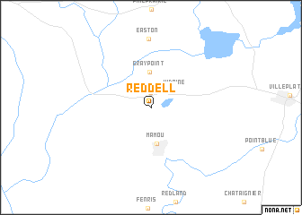 map of Reddell