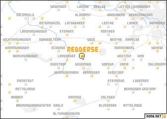 map of Redderse