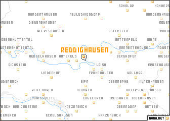 map of Reddighausen