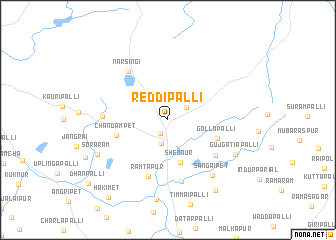 map of Reddipalli