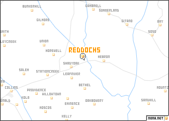 map of Reddochs