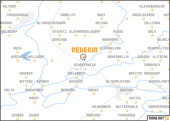 map of Redekin