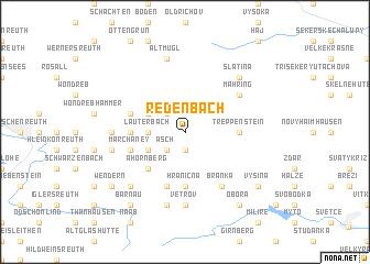 map of Redenbach