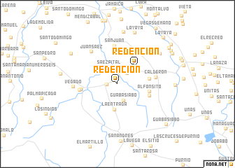 map of Redención