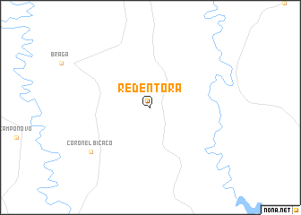 map of Redentora