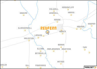 map of Redfern