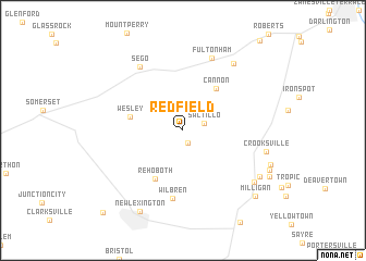 map of Redfield