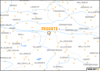 map of Red Gate