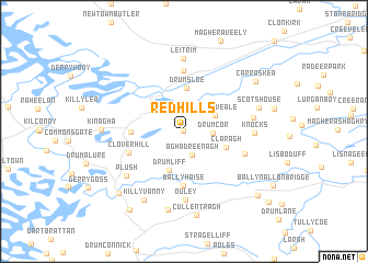 map of Redhills