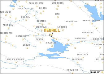 map of Redhill