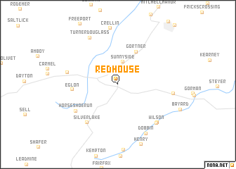 map of Redhouse