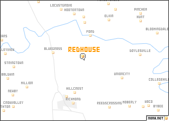 map of Redhouse