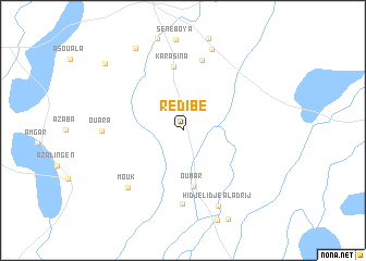 map of Rédibé