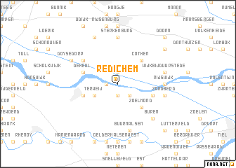 map of Redichem