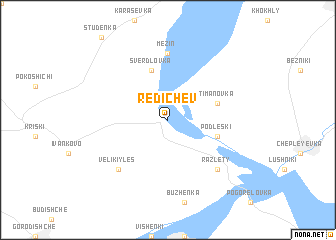 map of Redichev