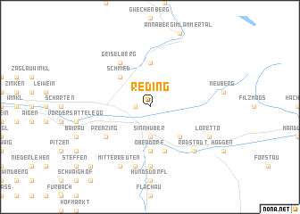 map of Reding