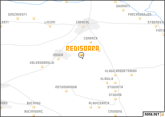 map of Redişoara