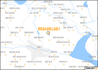 map of Rediu-Aldei