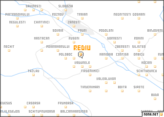 map of Rediu