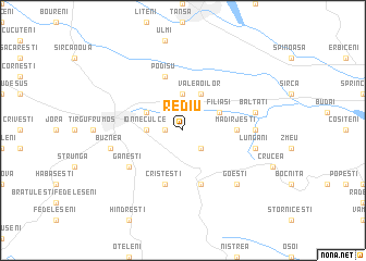 map of Rediu