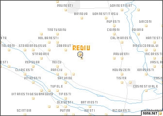 map of Rediu